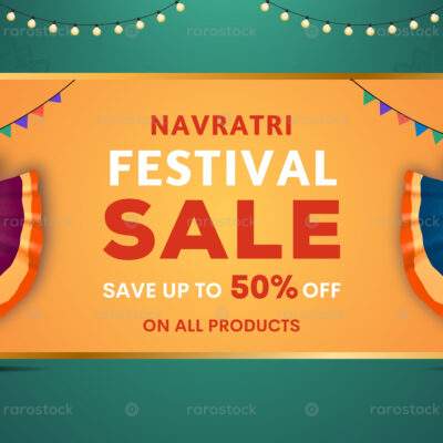 Navratri - Sale banner