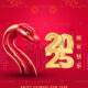 chinese new year card 2025